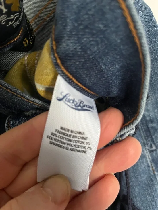 Lucky Brand Women's Medium Blue Flare Jeans - Picture 7 of 7